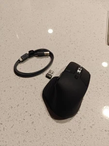 Logitech MX Master 3S Wireless Mouse - Graphite (EXCELLENT CONDITION) - Afbeelding 1 van 2