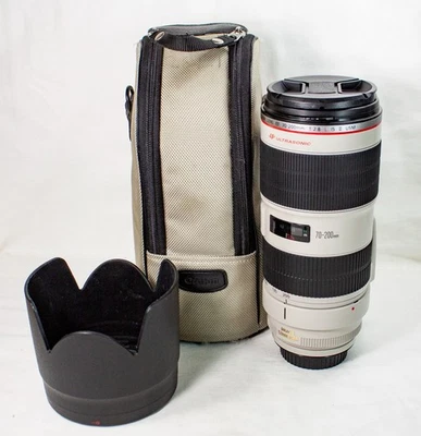 Lente Canon EF 70-200 mm f2,8 L IS II USM Foto 1 de 4