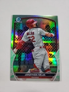 2023 Bowman - Chrome Prospects Jonathan Mejia #BCP-15 Lunar Glow Refractor  - Picture 1 of 2