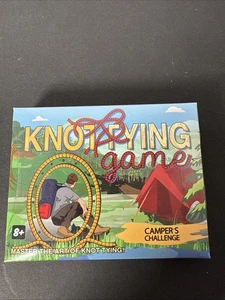 Knot Tying Game Camper's Challenge Learn and Master 44 Knots - New Sealed Age 8+ - Picture 1 of 2