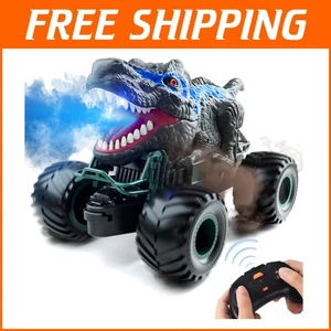 Dinosaur Remote Control Car Set for Kids 3-12 - Racing Fun with Lights & Sounds - Picture 1 of 10