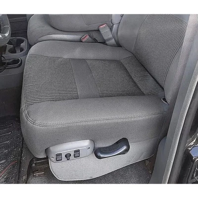 For Dodge Ram 1500 06 07 08 09 10 Gray Front Driver Bottom Side Seat Cover Cloth - Image 1 of 4