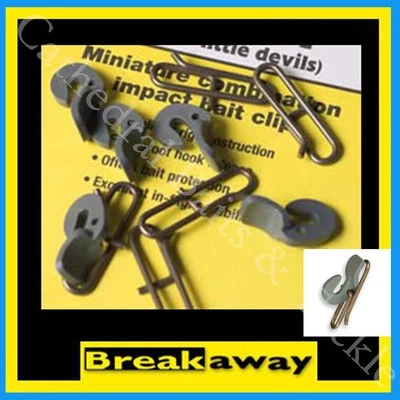 Breakaway Imps Impact Bait Clip IMP1 Boat Pier Sea Fishing Tackle 5per pk - Image 1 of 4