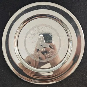NEW Boston Red Sox Fine Pewter Plate Charger 8 Inch Size Salisbury Fenway Park - Picture 1 of 3