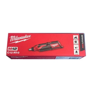 [US no custom fee] Milwaukee M12 C12 RT-0 Utensile rotante compatto (SOLO CORPO) - Foto 1 di 2