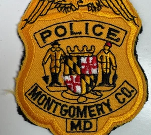 Montgomery County Police Maryland MD 3" Patch W9 - Picture 1 of 3