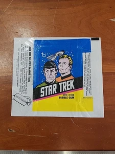 Vintage 1976 Topps Star Trek Wrapper Only  - Bild 1 von 4
