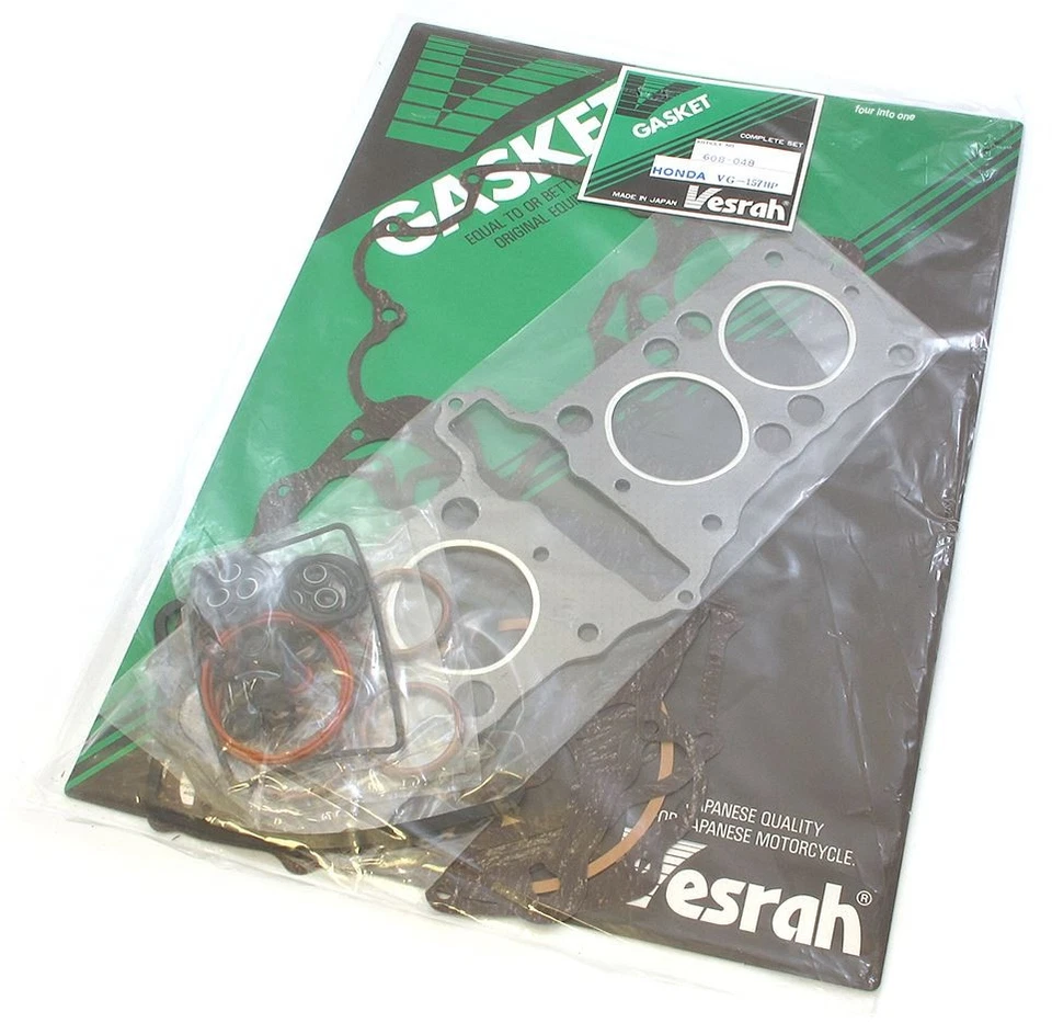 Conjunto completo de junta de reconstrução de motor Vesrah VG-157 vedação O-ring Honda CB750 74-78 - Imagem 1 de 1