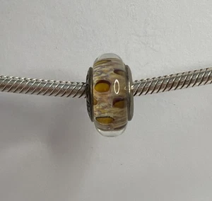 Pandora Moments GEWOLKTER LEOPARD Murano Glas Charm 790946 Retired Vintage RAR - Bild 1 von 3