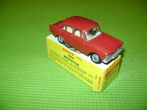 DINKY TOYS 1410 MOSKVITCH IN ORIGINAL BOX + MIB DEALER COUPON - Picture 1 of 7