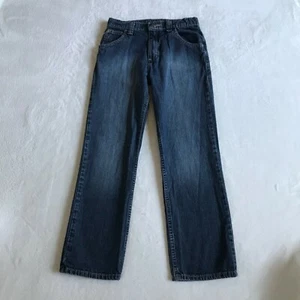 Wrangler Jungen blau verstellbare Taille 5-Pocket Denim Jeans Gr. 14 normale Taille 28" - Bild 1 von 12