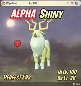 WYRDEER ALPHA SHINY 🌟 Pokemon Legends: Arceus | EV Trained - Foto 1 di 5