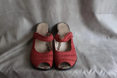 Jambu Coral Mary Jane Sport Wedge Sandals with Leather Upper [TOURING WJ10TOU03] - Image 1 of 4