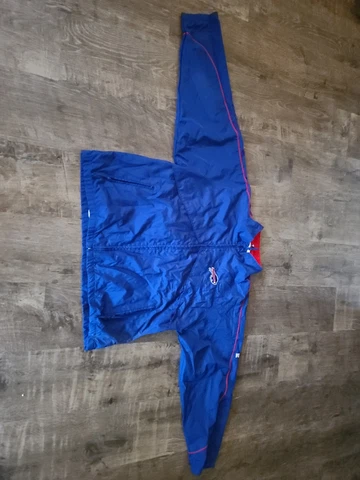 Vtg puma Buffalo Bills mafia blue full zip windbreaker double lined jacket 2x Cover