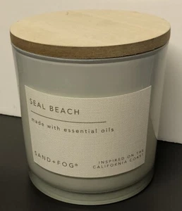 Sand + Nebel SEAL BEACH Duftkerze groß 595g. Nagelneuer Dreifachdocht. - Bild 1 von 5