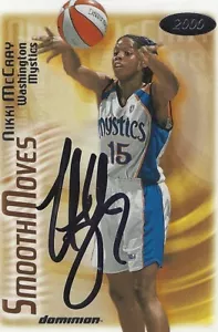 NIKKI MCCRAY Washington Mystics WNBA Basketball SIGNIERTE Karte TENNESSEE LADY VOLS - Bild 1 von 1