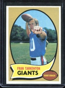 1970 Topps Football # 80 Fran Tarkenton (NM) Near Mint - Bild 1 von 2