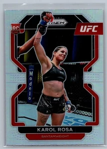 2022 Panini Prizm UFC - Silver Prizm #166 Karol Rosa (RC) - Picture 1 of 2