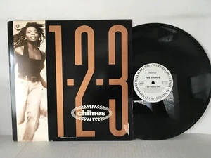 The Chimes - 1-2-3 UK Raw Mix - Columbia Records PROMO (1989) 12" Maxi-SINGLE - Bild 1 von 2