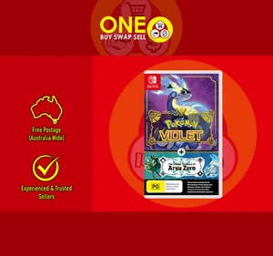 Switch Pokemon Violet and The Hidden Treasure of Area Zero Expansion Bundle NEW - Picture 1 of 1