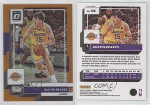 2022-23 Panini Donruss Optic Orange Prizm /199 Austin Reaves #136