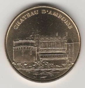 A 2007 TOKEN MEDAILLE MONNAIE DE PARIS -- 37 400 N°2 CHÂTEAU D'AMBOISE fautée - Picture 1 of 2