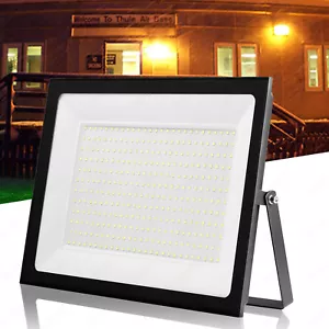Foco exterior LED inundador con detector de movimiento/enchufe faro proyector de construcción - Imagen 1 de 207