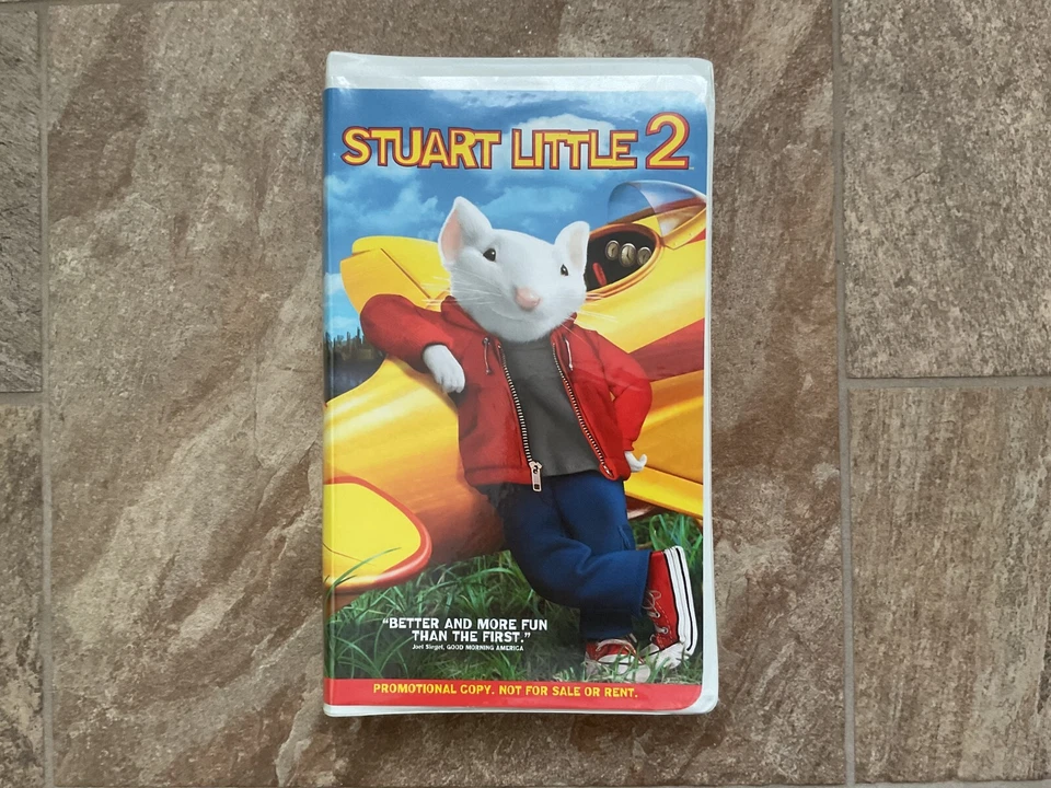 Stuart Little 2 Promotional 2002 VHS, HTF, Rare, Collectible - Image 1 of 3
