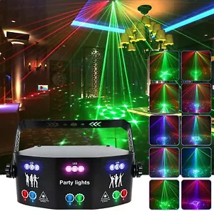 Party Lights Strobe LED RGB DMX Stage DJ Scanner Beam Effect DJ Light 15 eyes OZ - Picture 1 of 20