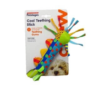 3x Petstages Cool Teething Gums Stick Dog Toy Multi-Color New Soak & Freeze - Picture 1 of 1