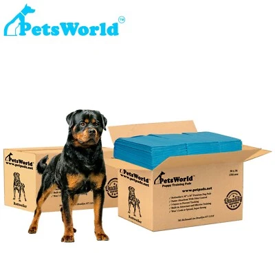 PETSWORLD Extra Large Dog Training & Potty Pads (30x36 inch) 300 Count