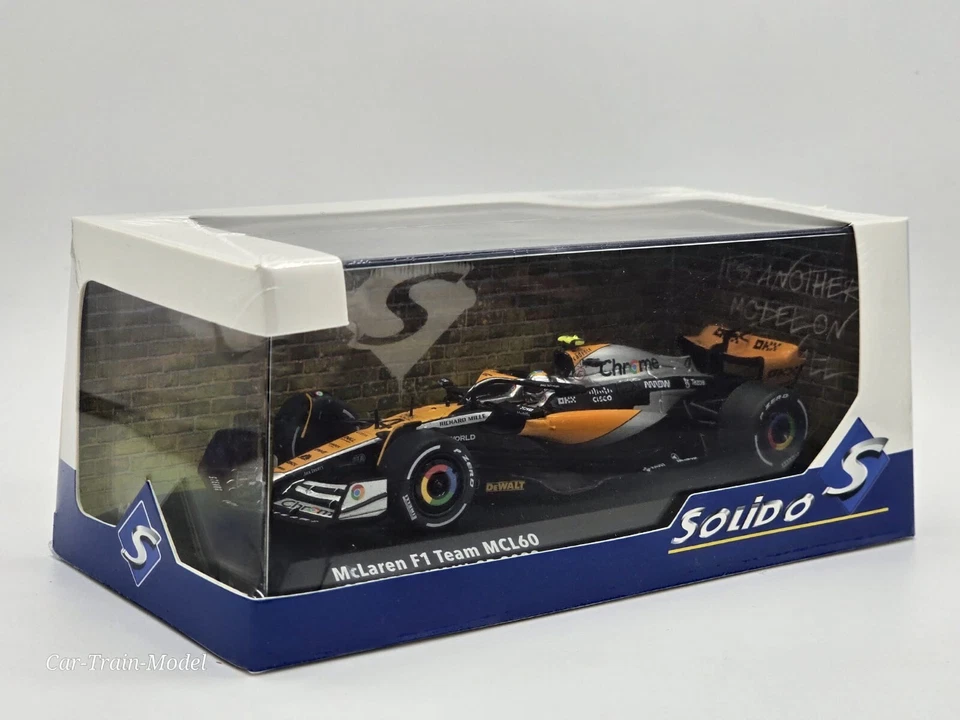 McLaren F1 Team MCL60 #4 British GP 2023 L. Norris - SOLIDO 1:43 1/43 1-43 - Immagine 1 di 1