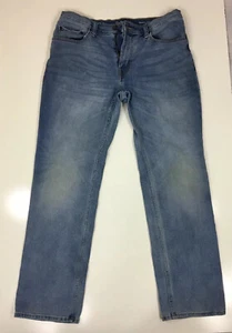 Goodfellow & Co Mens Comfort Straight Jeans Blue Zip Fly Cotton Denim 34 X 32 - Picture 1 of 12