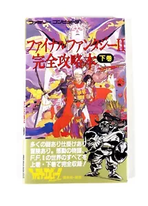 Guide Book FINAL FANTASY II 2 Perfect Guide Vol.2 Nintendo Famicom FC Nes Map 1 - Imagen 1 de 6