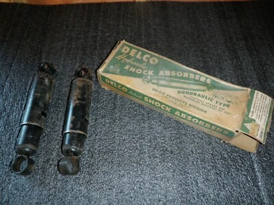 Amortecedores de direção dianteira NOS 1938 - 1947 CHRYSLER DESOTO DODGE PLYMOUTH Delco fabricante de equipamento original - Imagem 1 de 4