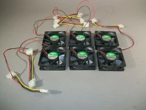 Lot of 6 Nidec M33406 Multifan 12VDC 0.29AMP - USED - Picture 1 of 3