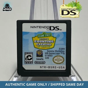 Sesame Street: Cookie’s Counting Carnival (Nintendo DS, 3DS 2010) ENVIADO HOY - Imagen 1 de 1