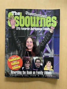 THE OZZY OSBOURNE TV'S FAVORITE OUTRAGEOUS FAMILY BOOK 1992 OZZY - Picture 1 of 6