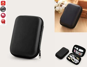 Earphone Holder Case Storage Carrying Bag Box Case For Headphone Accessories - Picture 1 of 14