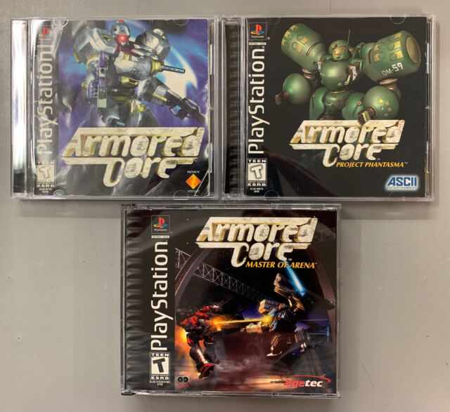 Armored Core: Master of Arena (Sony PlayStation 1, 2000) for sale online