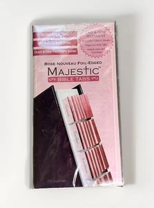 Majestic Rose Nouveau Foiled Edge Bible Tabs (Majestic™ Bible) 2015 - Picture 1 of 4