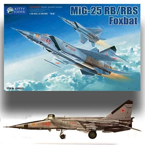 KITTY HAWK KH80113 1/48 MIG-25 RB/RBS FOXBAT KIT - Picture 1 of 5
