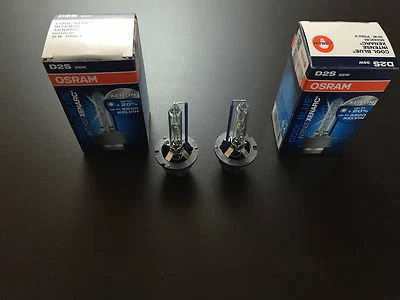 2 X OSRAM COOL BLUE INTENSE XENARC D2S 66240CBI 66240 CBI 35W P32D-2 XENON LAMP - Image 1 of 4