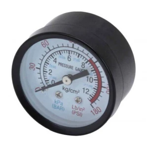 Manometro misuratore pressione compressore aria 12 BAR 180 PSI 1/8″ 908s - Imagen 1 de 3