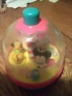 Vintage Disney Baby's "Top" Toy - Mickey Mouse, Donald, Pluto - By Arco