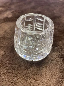 Waterford Crystal Cigarette/Toothpick/Votive/Holder Disc. Smoking Accessories - Picture 1 of 12