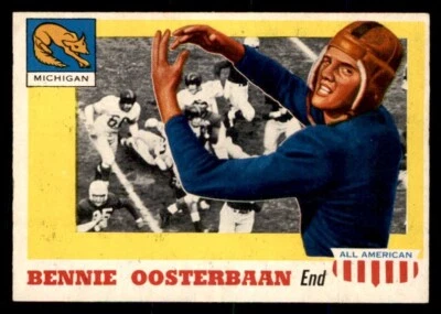 1955 Topps All American Football #80 Bennie Oosterbaan EX/MT *f2 - Image 1 of 2