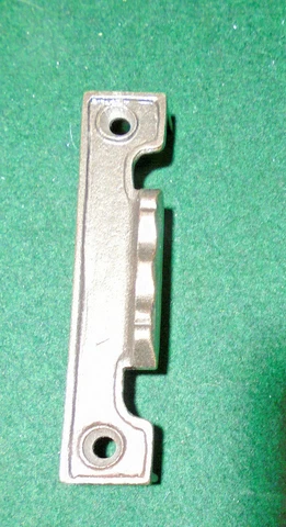 ONE KEEPER FOR EARLY RIM LOCK - EXACT REPRODUCTION - 4 3/16"   (33135) Cover