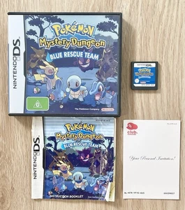Genuine Pokemon Mystery Dungeon: Blue Rescue Team (Nintendo DS, PAL) Complete - Picture 1 of 6