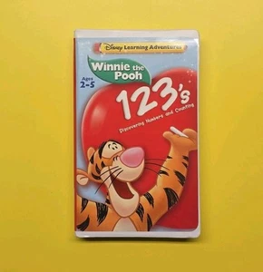 Winnie the Pooh: 123's: Discovering Numbers and Counting (VHS 2004)  - Picture 1 of 9
